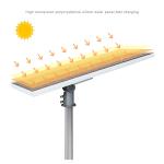 Integrated All In One Solar Led Street Light High Lumen Slim Outdoor IP65
