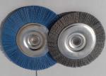 0.8 Mm Bristle Dia Abrasive Wheel Brush / Nylon Sanding Brush For Light