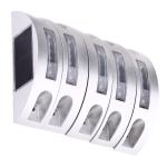 White Outdoor 137mm 2V Half Moon Solar Road Stud Light For Truck