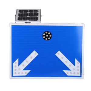 Wholesale Aluminum Flashing 3W 60mm Split Road Signs , Solar Powered Traffic Signs from china suppliers