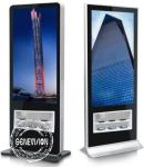 Exclusive Design Kiosk Digital Signage 55 Inch Floor Standing 500cd/m2
