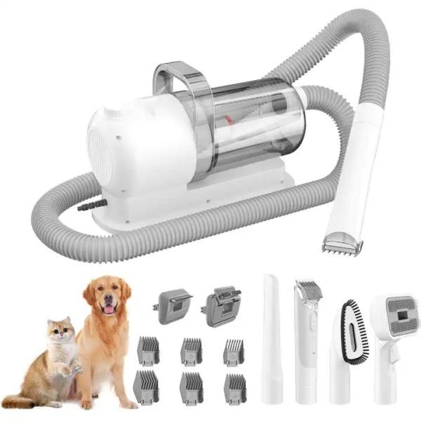 Electric Pet Hair Grooming Vacuum Cleaner for Dogs Cats Stocked N.W/G.W. 2.2kg/3