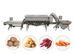 Restaurant SUS #304 Material Salad Vegetable Production Line For Food Center