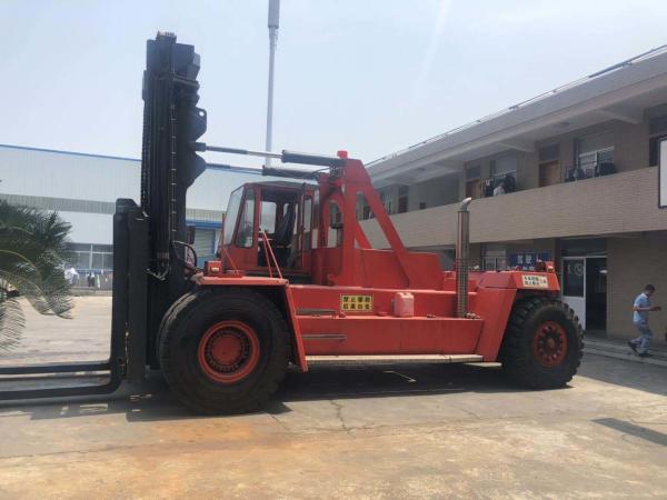 Used Forklidt Kalmar 45 Ton Lifter, Manual Work Truck Kalmar Dcd450 Heavy Truck