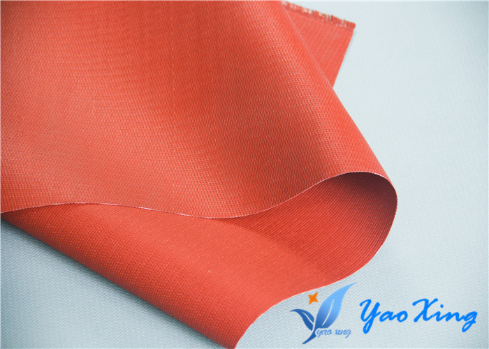 Industrial Silicone Rubber Coated Fiberglass Fabric / Silicone Impregnated Fabric