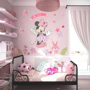 Wholesale PVC Mickey Mouse Self Adhesive Wall Sticker for Bedroom Background Wall from china suppliers