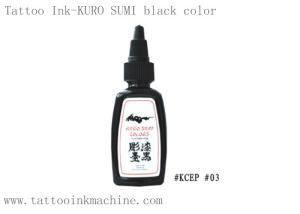 Wholesale 1OZ True Black Color Eternal Tattoo Ink OEM Kuro Sumi For Tattooing Body from china suppliers