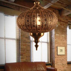Wholesale Luxurious Hanging Royal Chandelier Handmade Moroccan Brass Lighting(WH-DC-66) from china suppliers