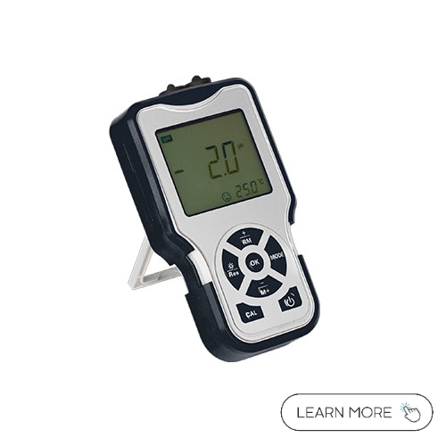 Basic Error ±2%FS 4.3 inch Color LCD Screen Bench Turbidity Meter with LED Light Source