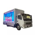 14ft Dongfeng Digital Billboard Truck Mounted LED Screen P4 Big Size