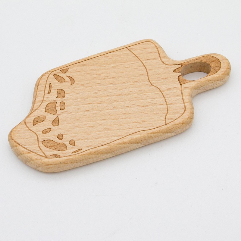 Wooden Baby Toys Montessori Toys Fun Animal Toys, Smooth Natural Wood, Wood Animal Learning Toy