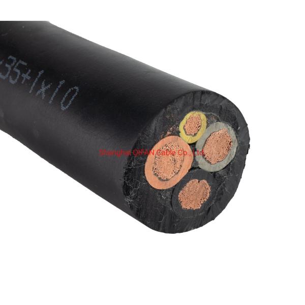 Flexible Rubber Mining Cable 95mm2 IEC Standard Rubber Insulated Cable