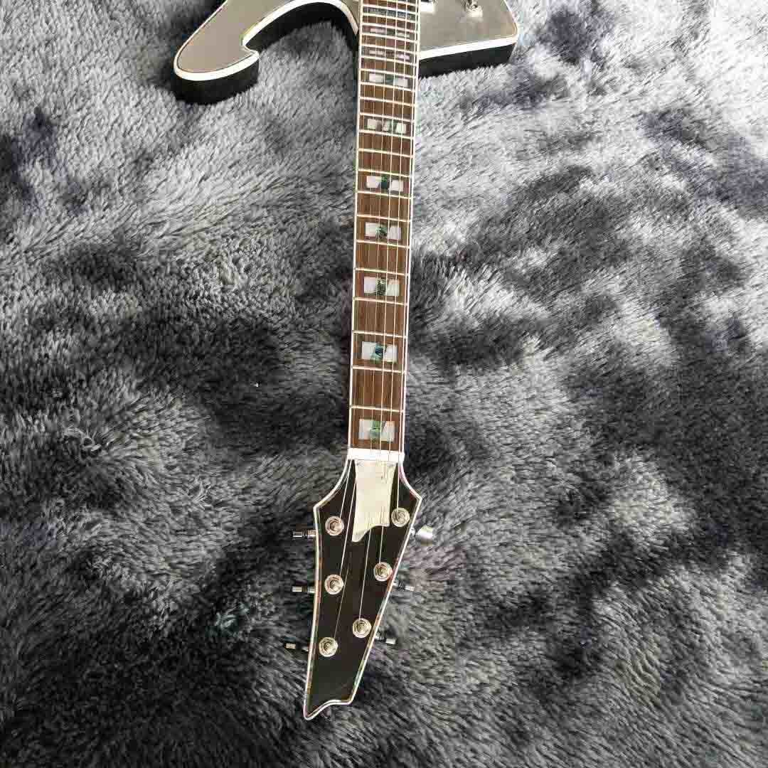 Custom IBANS Silver Finishing Electric Guitar OEM Accept Logo and Shape Customization