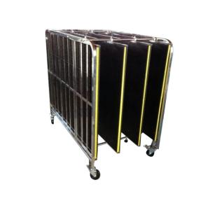 Wholesale LED Industry ESD Cart ESD Magazine Rack 1260mm Width 150KG Load Capacity from china suppliers