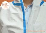Long Term Resistant Surgical Protective Gown / Disposable Isolation Clothes