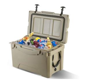 Wholesale 35 QT Rotomolded Cooler Box Heavy Duty Construction For Durable Outdoor Use from china suppliers