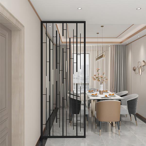 Personalized Decorative Wrought Iron Fence Panels Stainless Steel Laser Cut