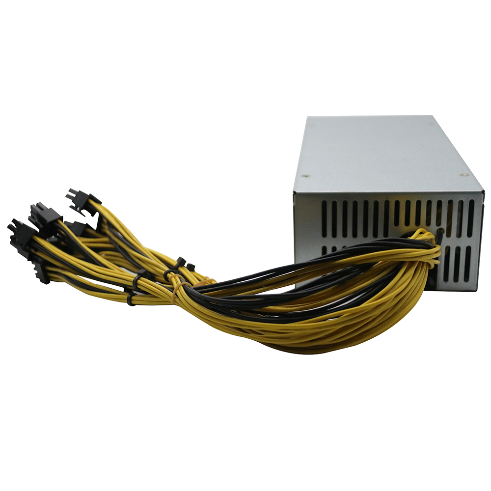 1800W Gold S9j apw7 6Pin Hashboard Connector Power Jack PSU 12v Switching PC DC Portable Machine Power Supply