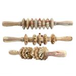 Length 39cm Wooden Massage Roller Stick Effectively Improve Blood Circulation