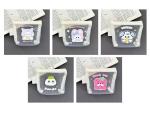 CARTOON NET COIN PURSE CUTE CHANGE STORAGE BAG TRANSPARENT PORTABLE CARD POCKET