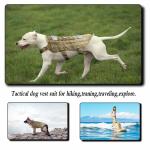 Water Resistant Nylon Dog Harness Military Patrol K9 Tactical Service Outdoor