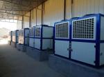 Semi Closed Freezer Condenser Unit Anti Corrosion Galvanized Steel Casing
