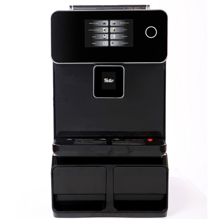 7'' Screen Automatic Coffee Making Machine , 1.8L Automatic Grinder Coffee Machine