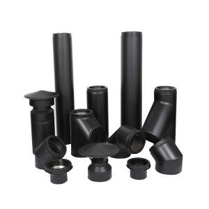 Wholesale Direct Double Insulated Chimney Pipe Non Asbestos 125mm 150mm 175mm 200mm from china suppliers