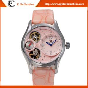 Wholesale WN27 Pink White Blue Black Forsing Watches for Lady Unisex Watch Mechanical Leather Watch from china suppliers