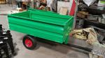 2WCART- 2Wheel 17cubic. Utility Cart Trailers; Garden Trailer Tow Behind ATV;