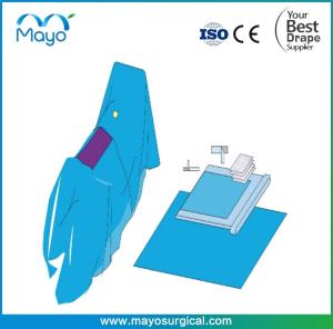 Wholesale Surgical Sterile Thyroid Drape Pack For Hospital Operation from china suppliers