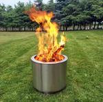 Stainless Steel Outdoor BBQ Wood Smokeless Cook Stove for Picnic Camping G.W. 8