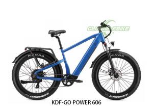 Wholesale LCD Display 48V 500W Fat Tire Electric Bike CDC Comfortable Saddle 26 Inchx4.0 Tires from china suppliers