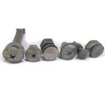 HDG Oval Neck Track Bolt Railway Guardrail Bolt Carbon Steel Highway Guardrail