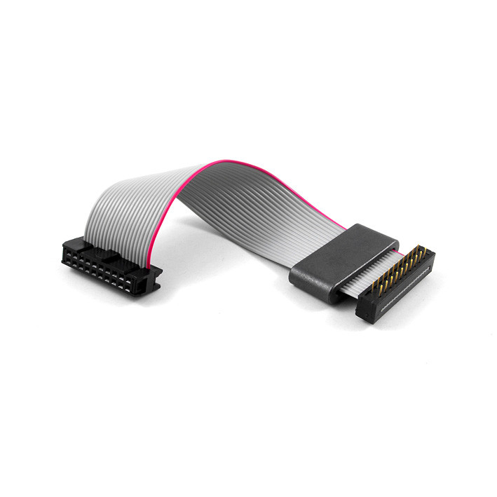 0.8mm 1.0mm 1.27mm 2.0mm 2.54mm pitch gray flat IDC cable assemblies, ODM/OEM