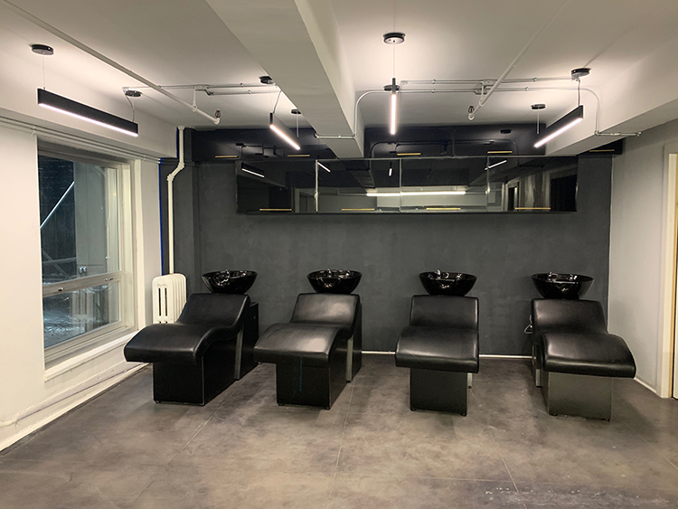 Black / White Linear LED Pendant Lights 2 Years Warranty For Office