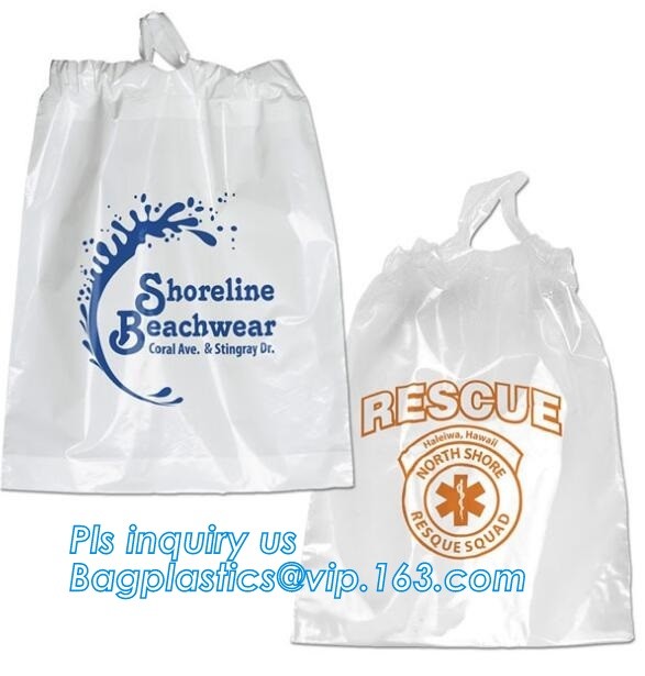 Biodegradable Eco-friendly cotton drawstring poly packaged bag for laundry used in hotel,Travel Carrying drawstring bags