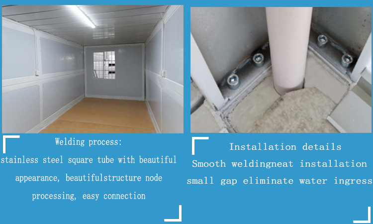 Moistureproof Expanding Folding Container House For Warehouse ISO9001-2000 Certified