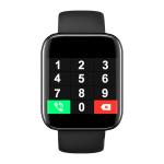 IP67 Waterproof Square Dial Smart Watch , S2 Smart Wristband With Calling