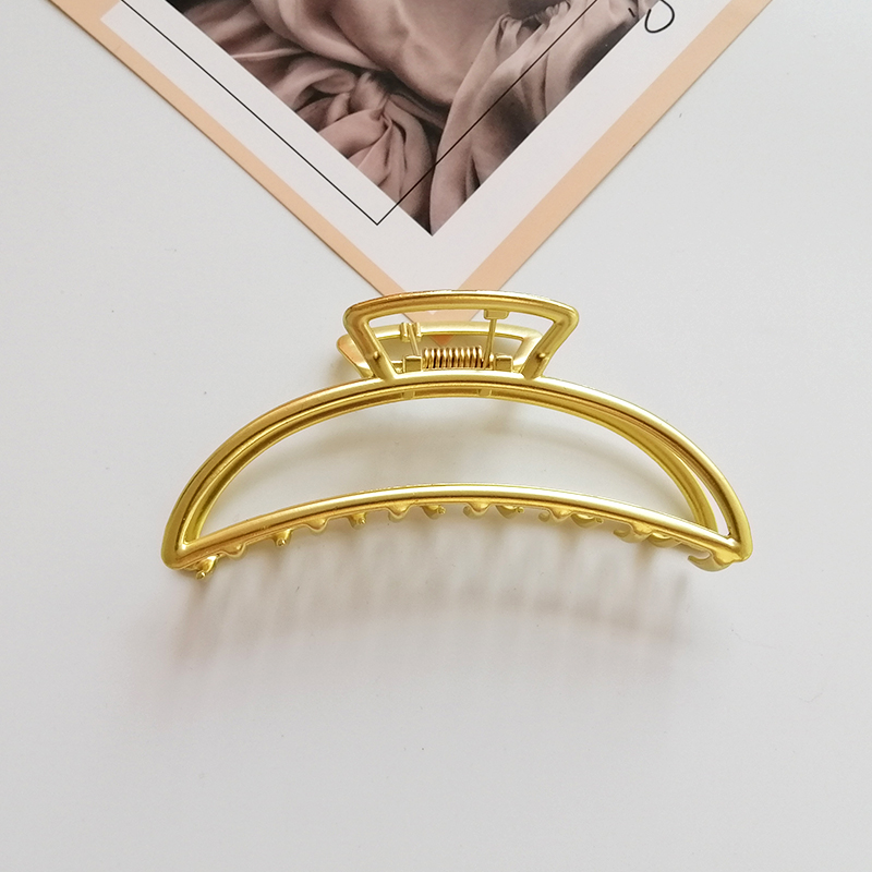 14 Cm 15cm Metal Gold Claw Hair Clips Fashion Accessories Large