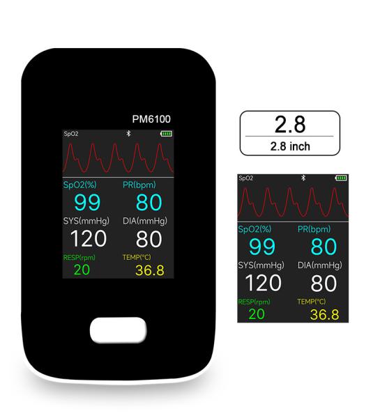 Handheld Vital Signs Monitor CE/ISO Multi-parameters Patient Care ICU, Clinical