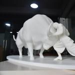Portrait Sculpture SLA 3D Printing Service , Sanding Treat 3D Prototyping