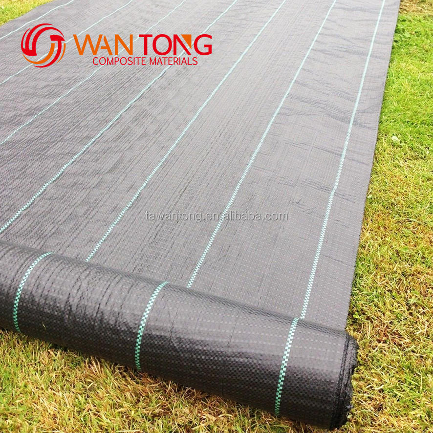 Durable Ground Cover Silt Fence Black Fabric for Farm Orchard Garden Weed Control