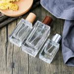 Glass Luxury Perfume Bottle With Screen Printing Hot Stamping Surface