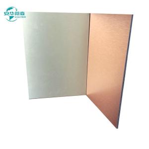 Wholesale 1220mm Brushed ACP Fire Retardant Composite Paneling B1 Fire Rating from china suppliers