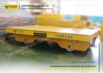 Flat Rail Transfer Cart Steel Metal Transportation Non Powered Trailer