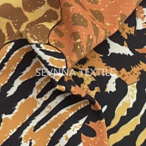 Wholesale Sublimation Printed Recycled Swimwear Material Fabric Tricot Warp Knit from china suppliers