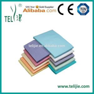 Wholesale PE Film Laminated Disposable Adult Bib Dental Waterproof from china suppliers
