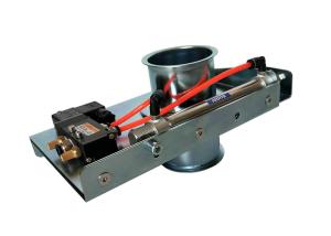 Wholesale Adjustment Metal Duct Zone Dampers Galvanized Sealed Pneumatic Blast Gates from china suppliers