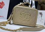 Caviar Skin Womens Luxury Handbag , 17cm Cowhide Shoulder Bag